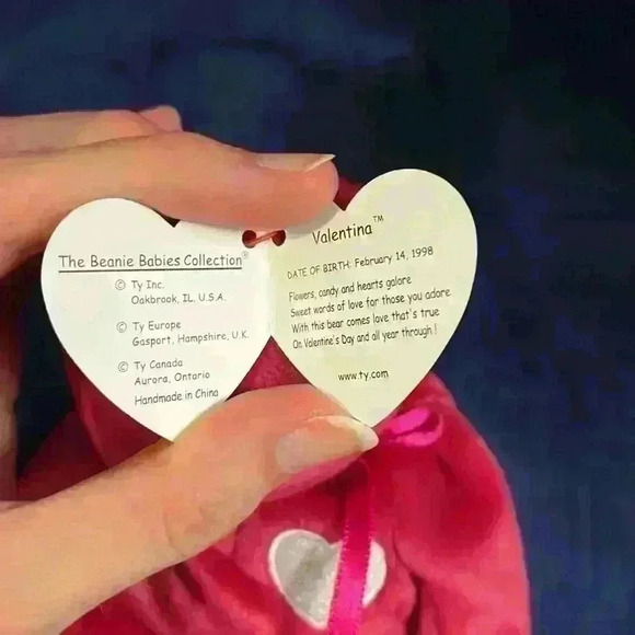 Ty Beanie Baby Valentina - Picture 3 of 6